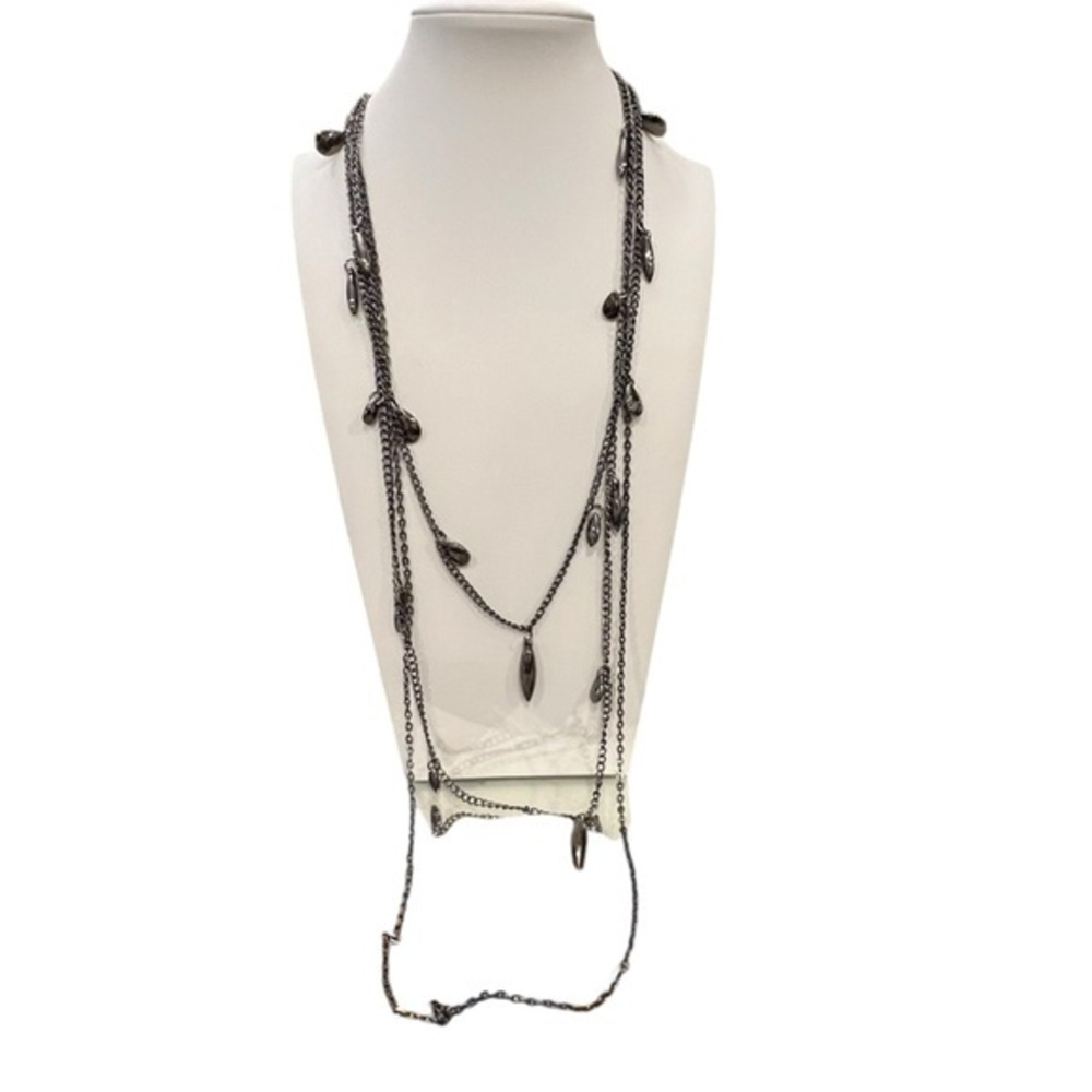 BUNDLE 3 FOR $18 Bravo Bravado Black Faux Hematite Necklace Earring Paparazzi